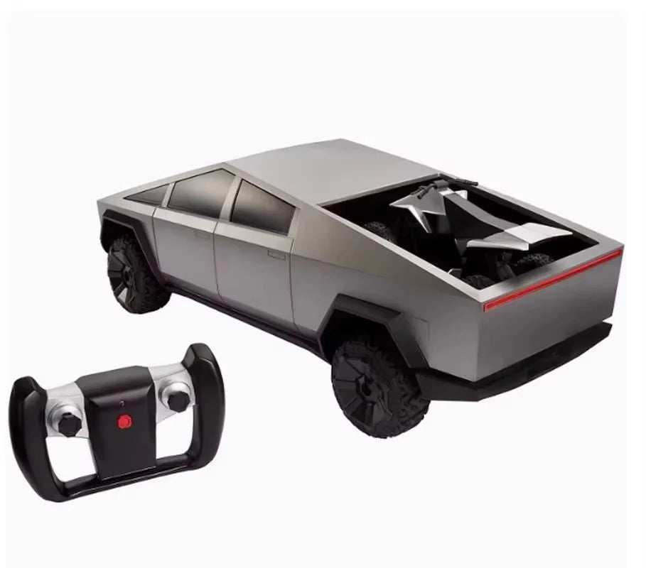 Hot Whells 1:12 Rc Cybertruck Toy Car