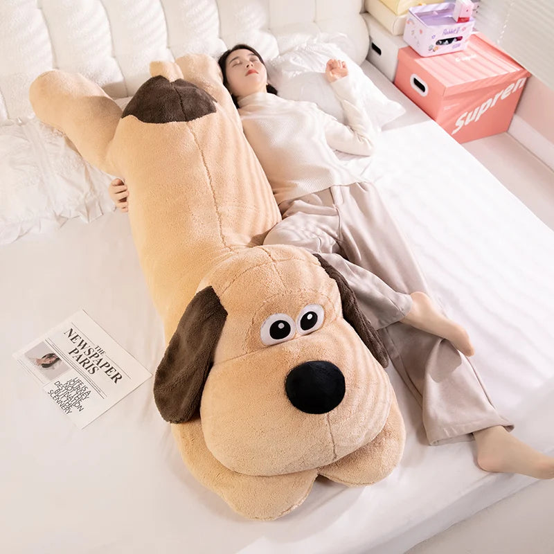 Large Long Dog Pillow Stuffed Toys 80cm-120cm