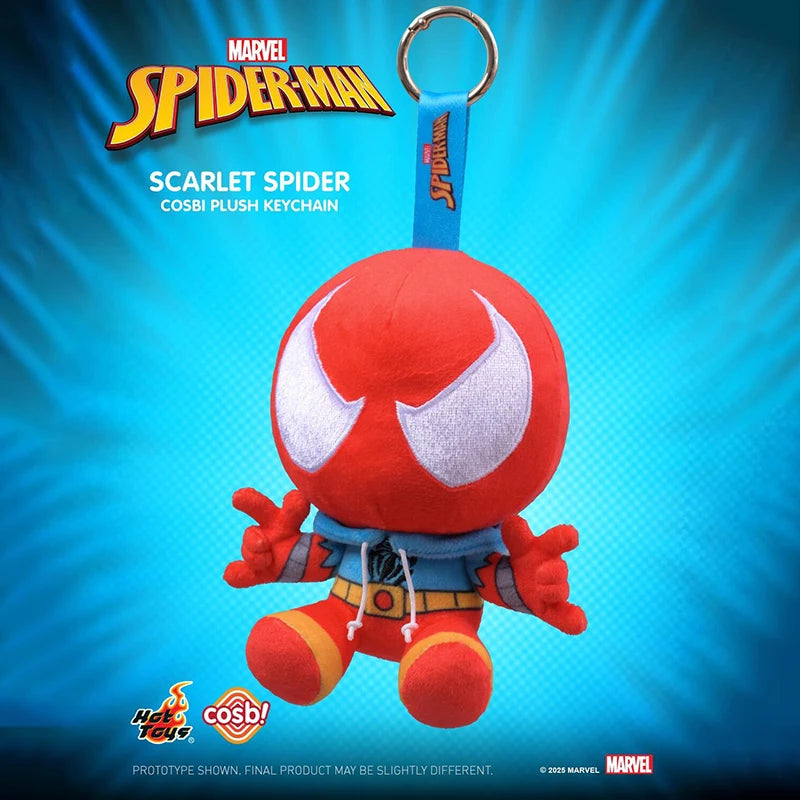 Spider-Man: Miles Morales Venom Cosbi Plush Keychain – Across the Spider-Verse Edition