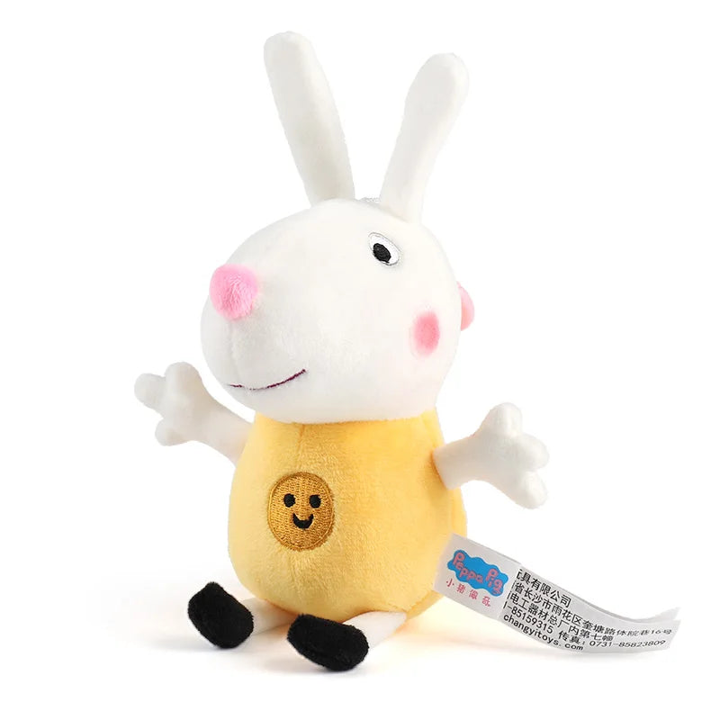 Plush Peppa Pig George Zoe Suzy Rebecca Emily Danny Pedro Bear Stuffed Toy - 19cm PP055