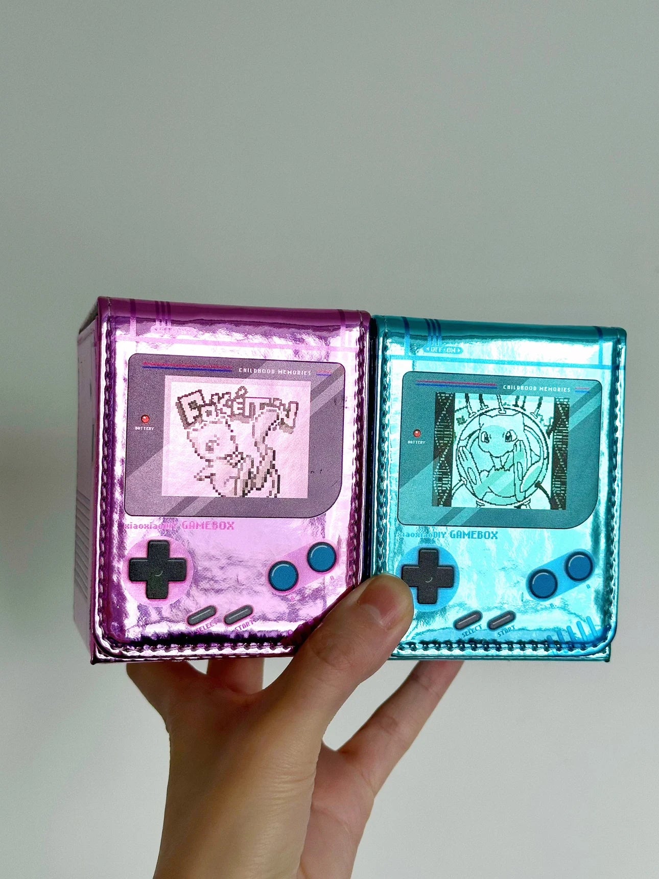 Pokemon Gameboy Trading Card Storage Box