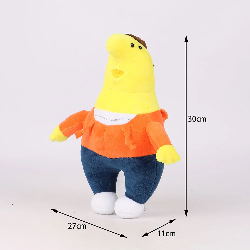 Plush Smiling Friends Stuffed Toy 27-38cm White