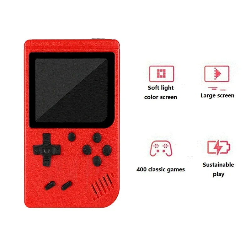 Portable Retro Handheld Game Console 400 Classic Multiple Classic Games Built-in