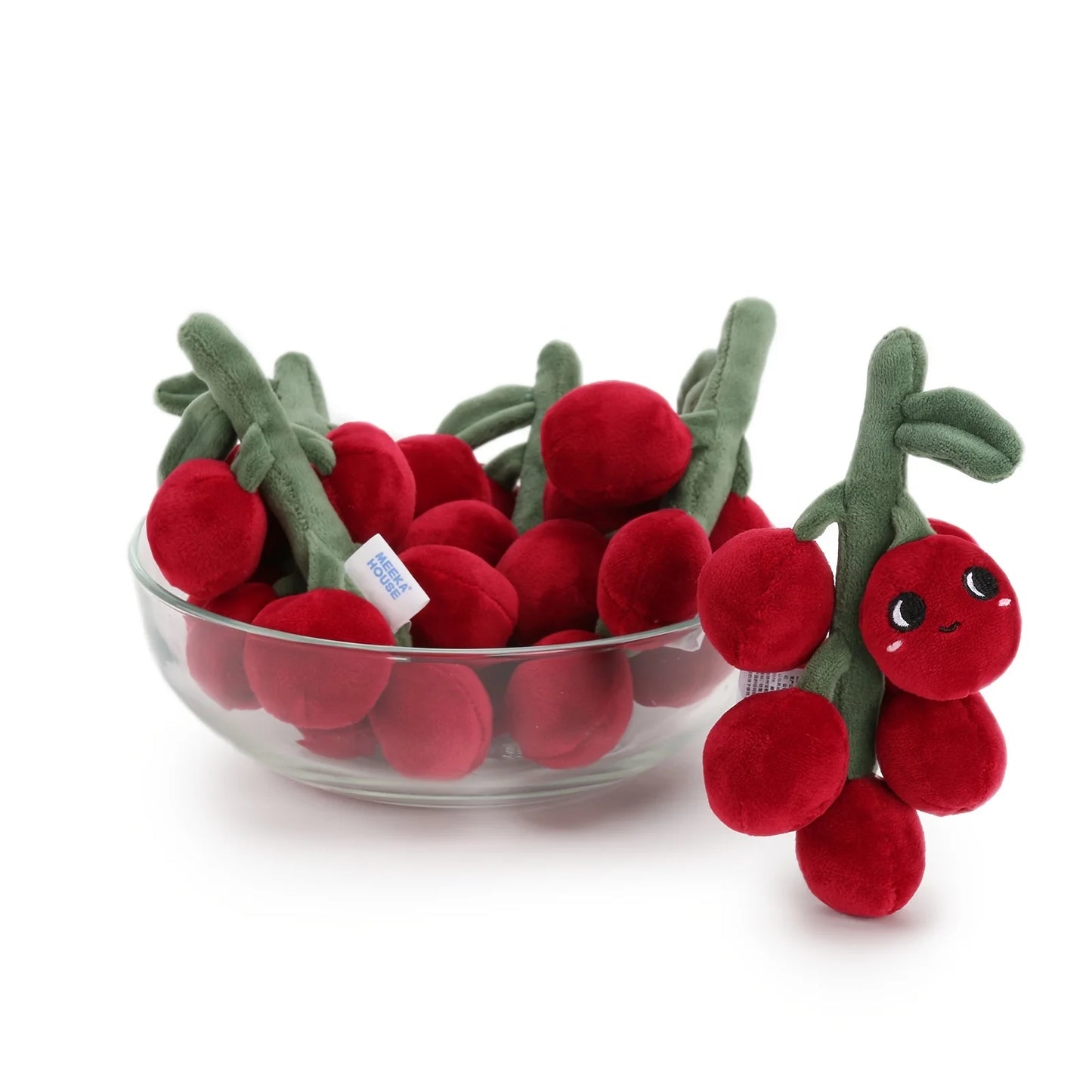 Plush Fruit Red Stuffed Toy - 10cm
