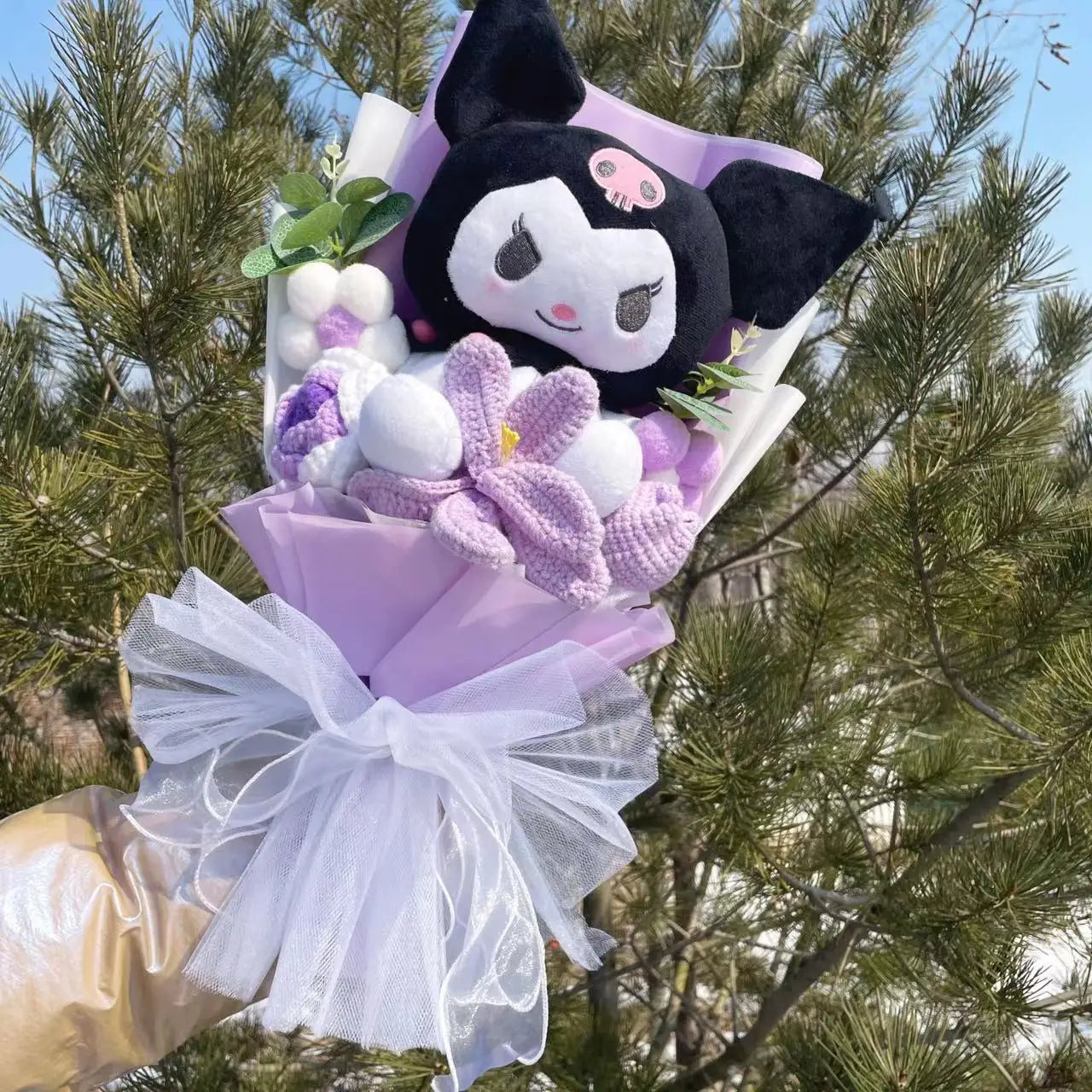 Plush Melody Stuffed Toy Flower Gift Bouquet 5