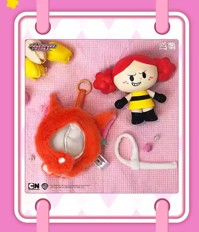 The Powerpuff Girls Animal Cape Vinyl Plush Series
