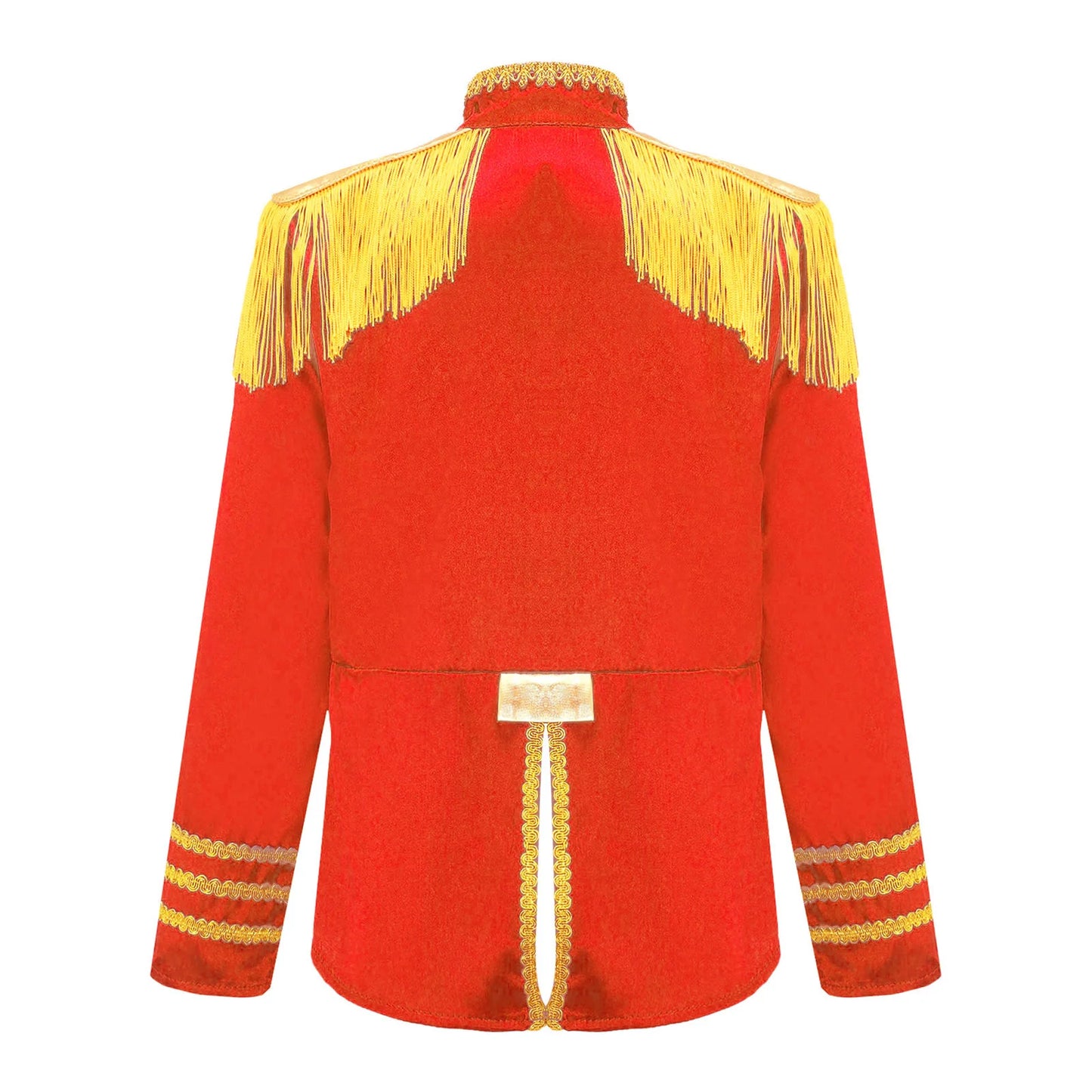 Girls 60s Retro Band Musician Costume Tassel Jacket (Age 6-16 YRS)
