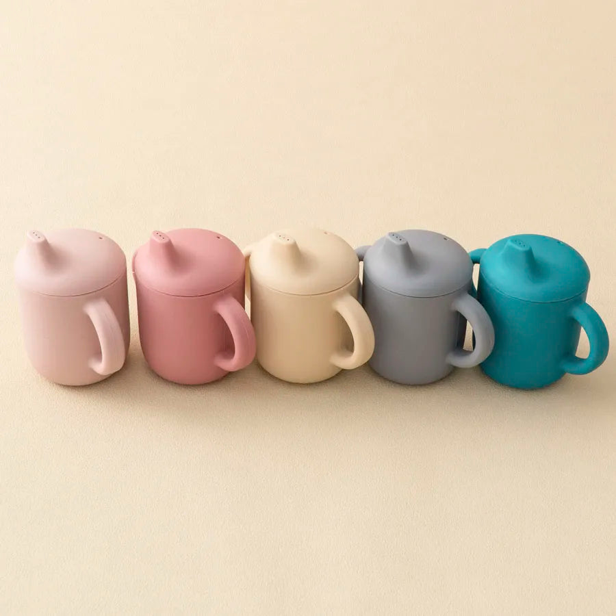 Baby Feeding Silicone Drinking Sippy Cups