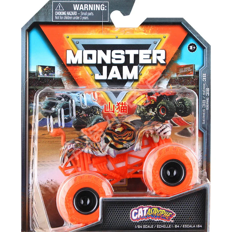 Monster Mutt Monster Jam Grave Digger 1:64 Scale Die Cast Alloy Truck Toys Monster Jam Grave Digger Monster Truck Boys Off-Road