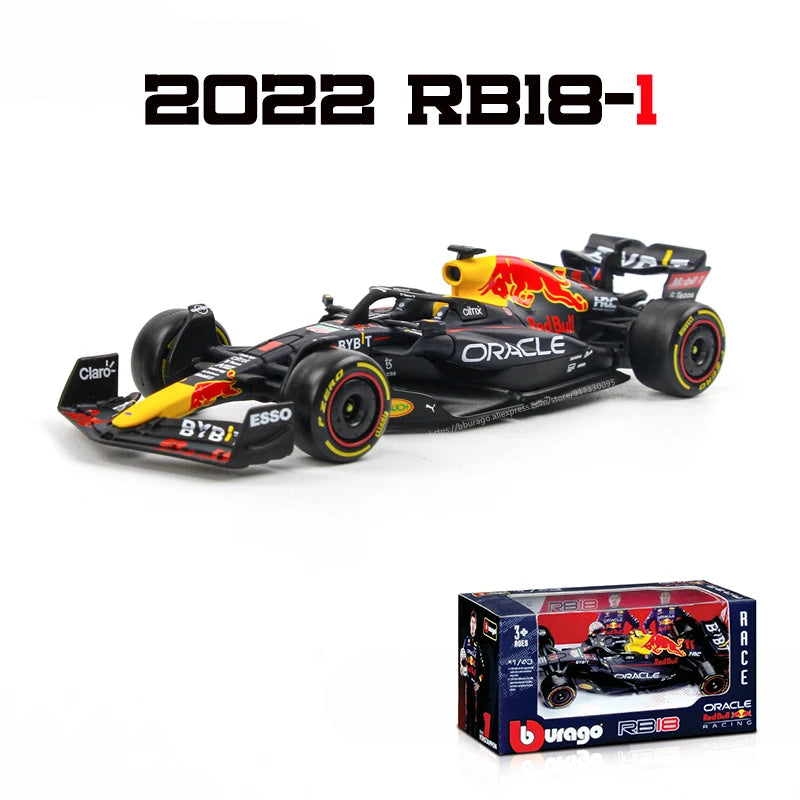 Bburago 1:43 P2 British GP Mclaren F1 MCL60 2023 #4 Lando Norris #81 Oscar Piastri Alloy Car Die Cast Model Toy Collectible 2022 RB18-1