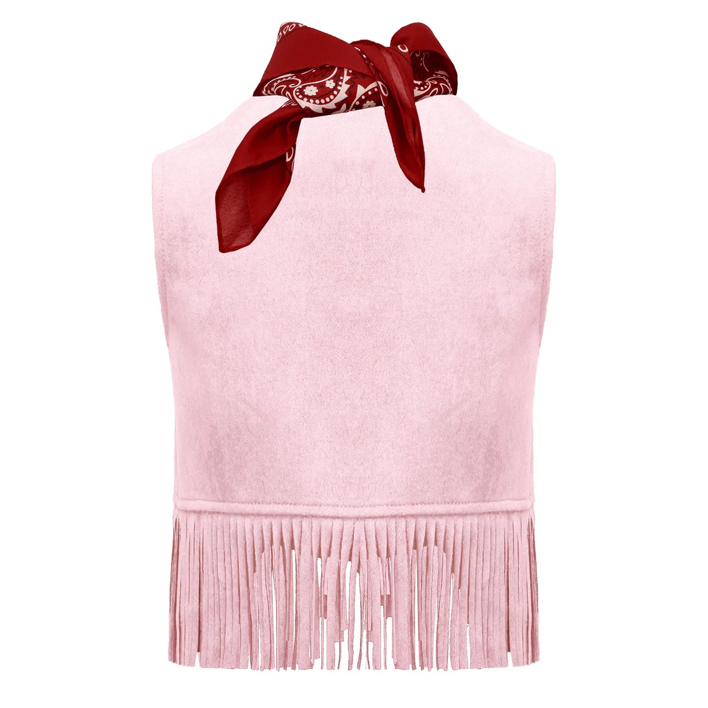 Baby Girls/Boys Western Cowboy Costume Suede Tassels Vest (Age Newborn-5 YRS)