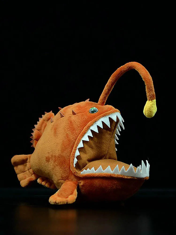 Plush Anglerfish Monkfish Lophius Americanus Stuffed Toy 25-30cm
