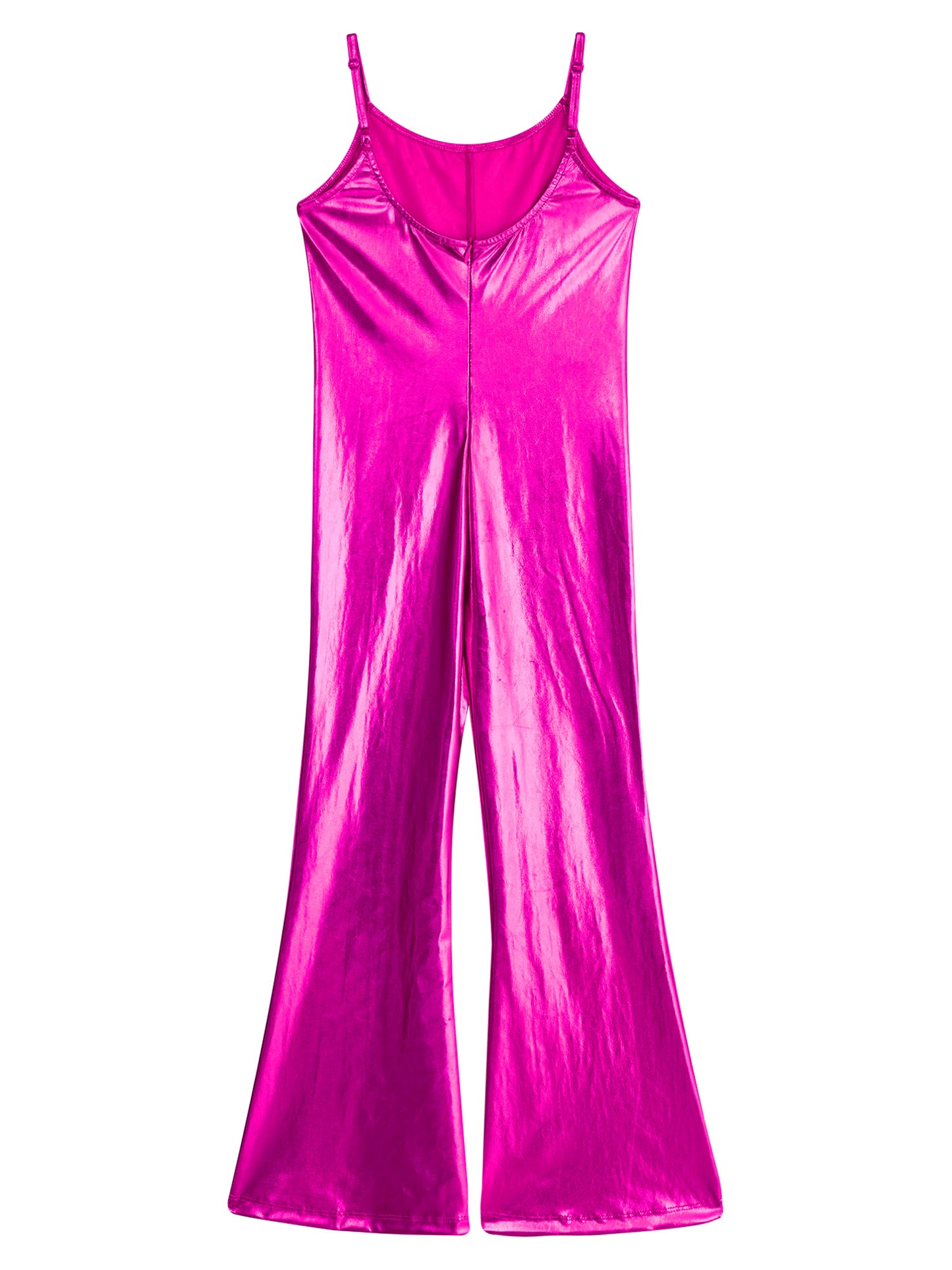 Girls Metallic Gymnastic Jumpsuit (Age 4-16YRS)