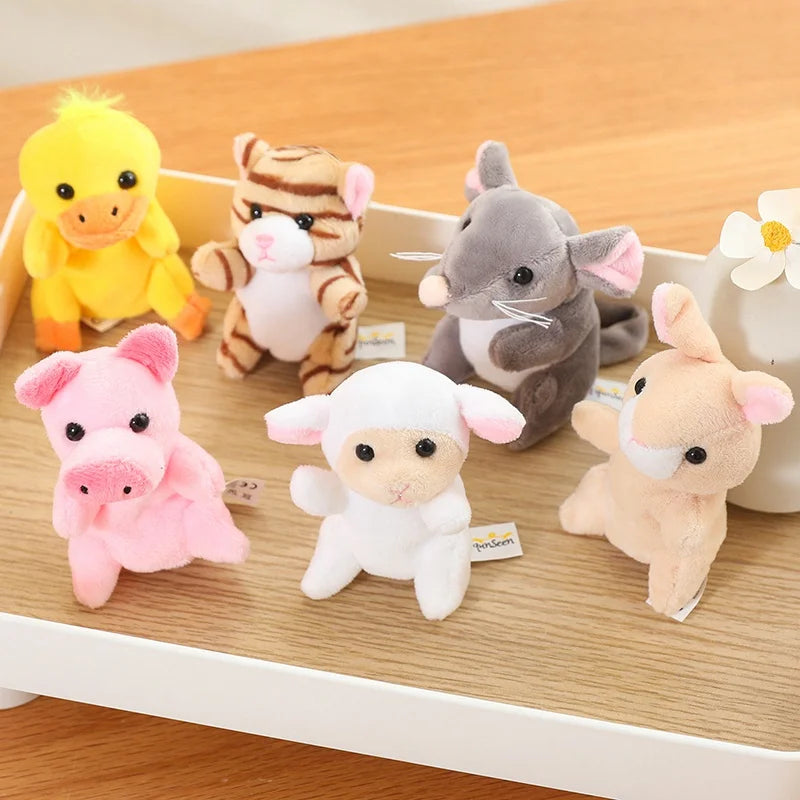 Plush Cute Finger Puppet Stuffed Toy - 9cm