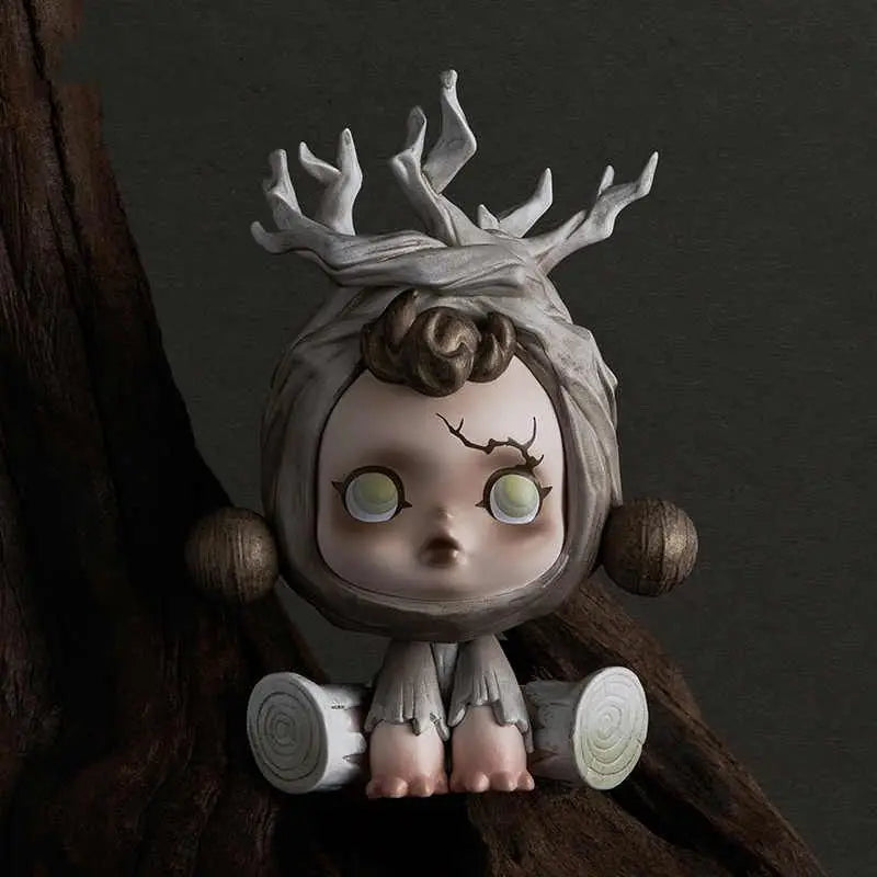 SKULLPANDA The Ink Plum Blossom Series Blind Box Rooted firmly