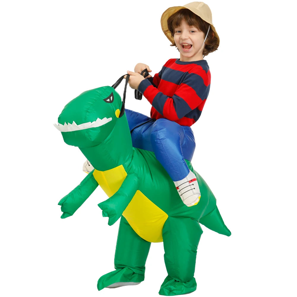 Kids Child Inflatable Dinosaur Costume Style 2
