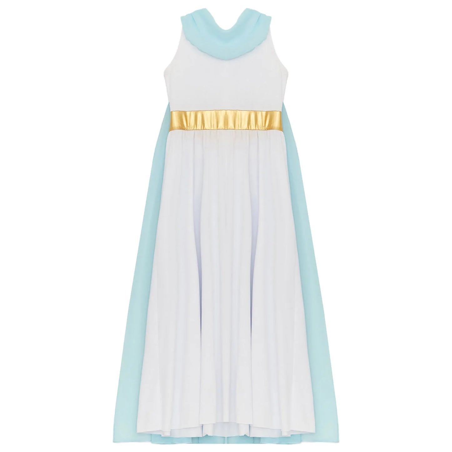 Girls Roman Grecian Athena Split Costume Dress (Age 6-16 YRS)
