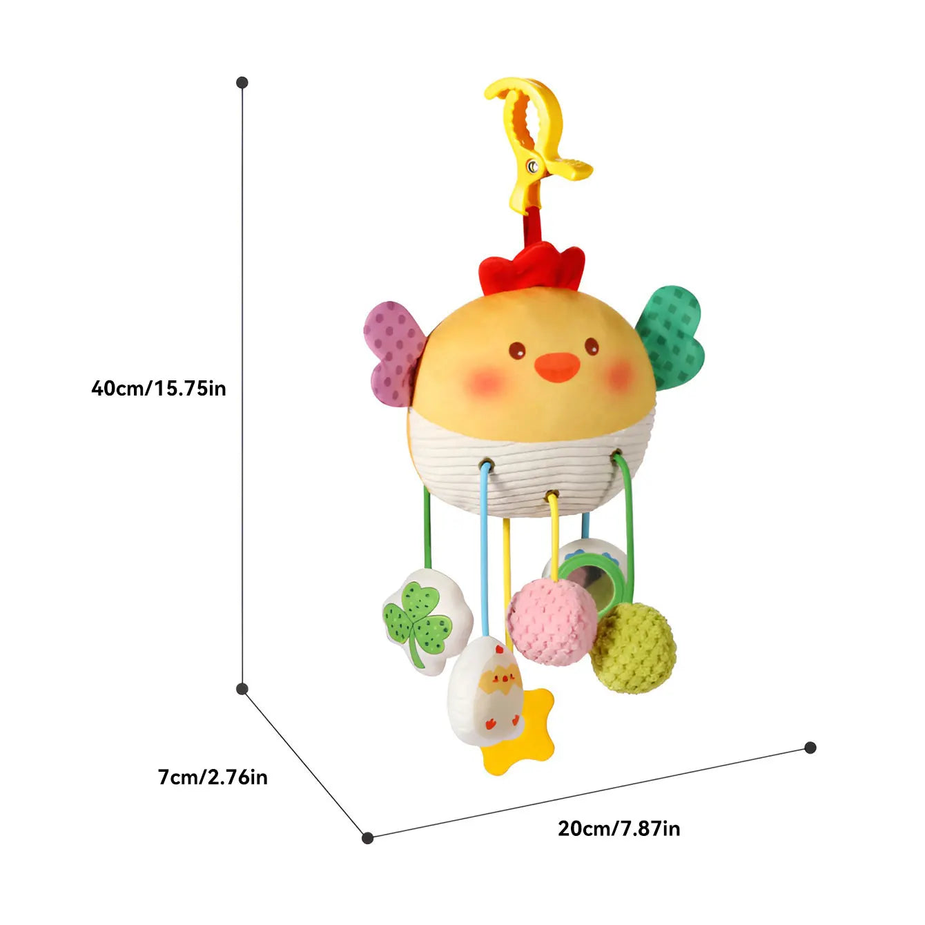 Chick House Multi Baby Rattle Toy