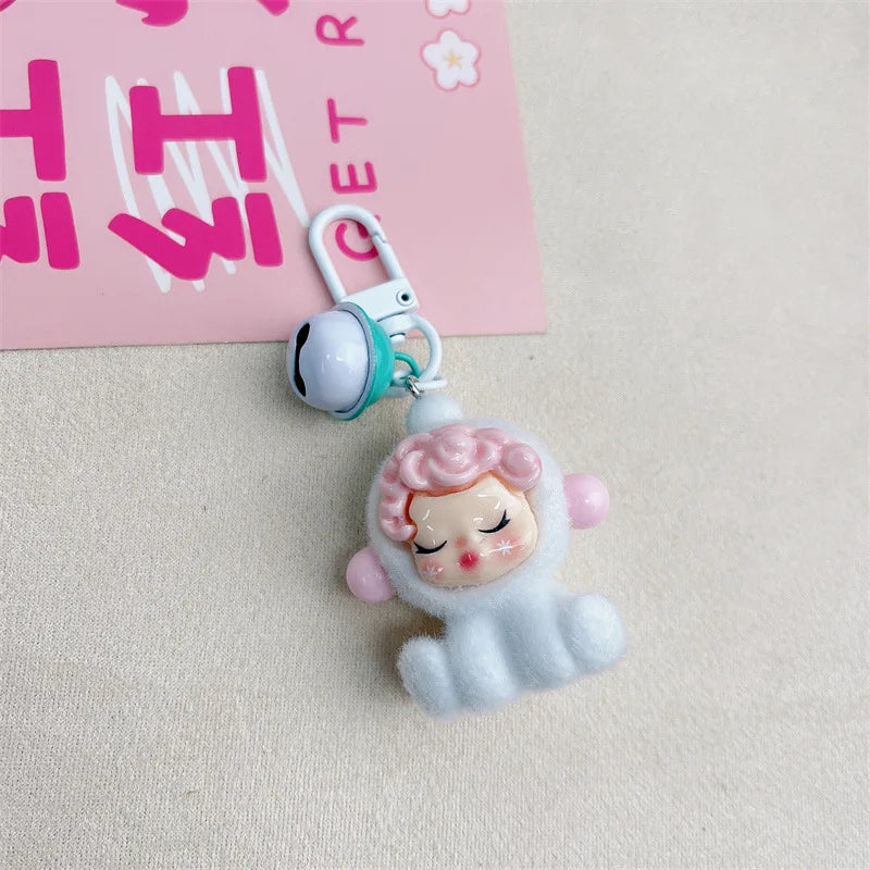 Labubu Keychain Doll Pendant Charms