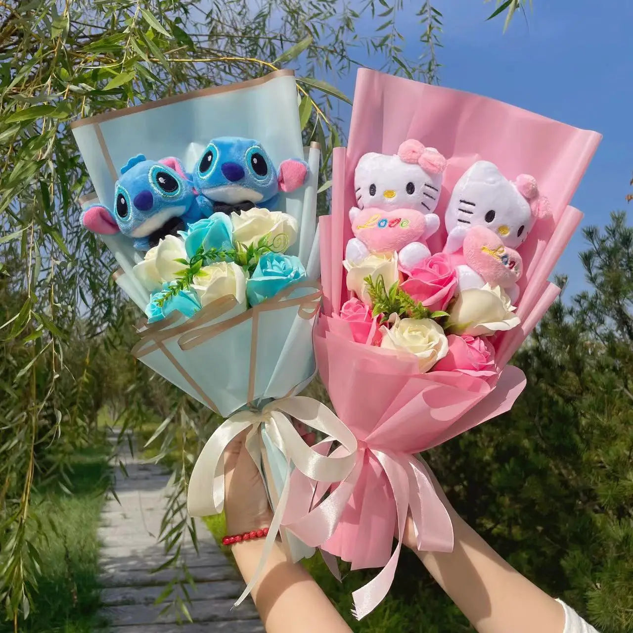 Plush Teddy Bear Stuffed Toy Gift Bouquet