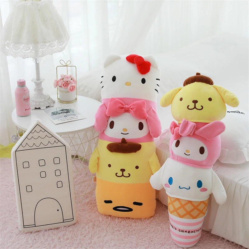 Plush Pillow Miss Kitty Stuffed Toy - 65cm