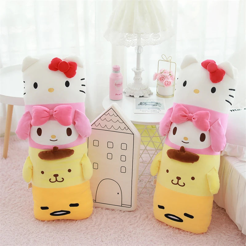 Plush Pillow Miss Kitty Stuffed Toy - 65cm