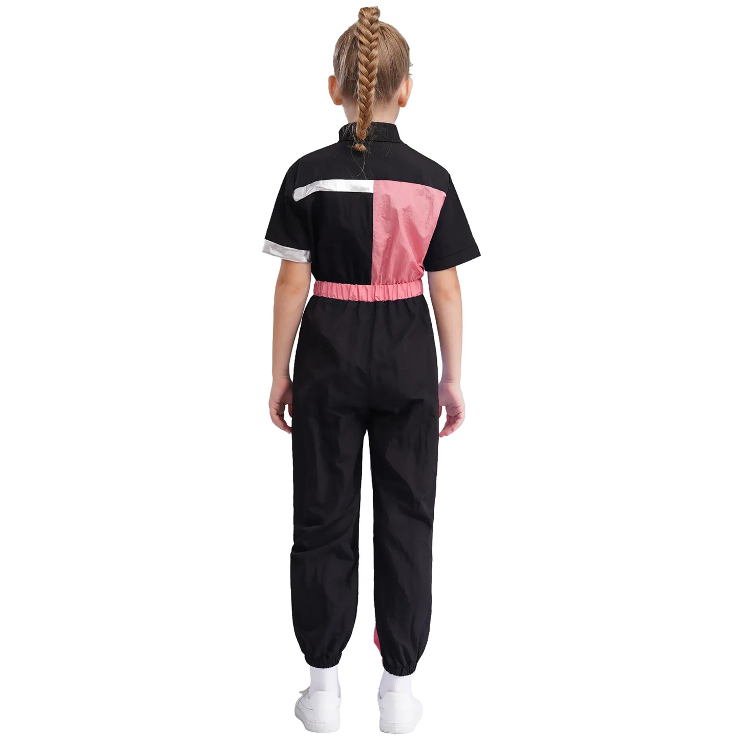 Girls Color Block Jumpsuit (6-16 YRS)
