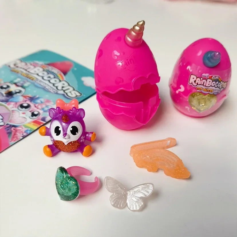 ZURU Rainbocorns Itzy Glitzy Surprise collectible eggs.