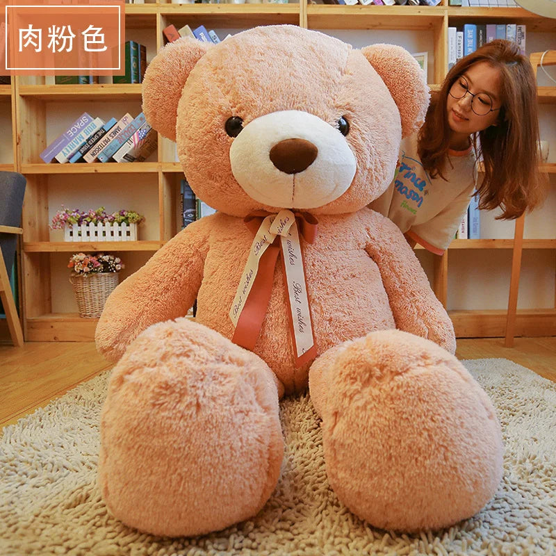Giant Bear Stuffed Toy - 100cm Pink 100cm
