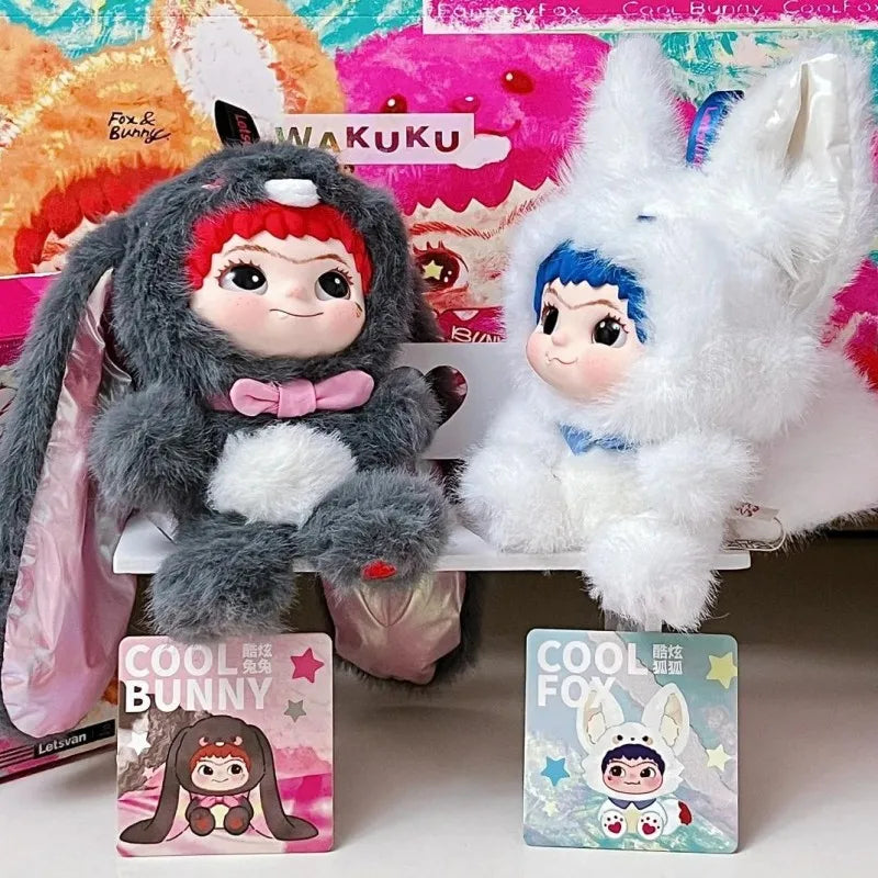 WAKUKU Fox & Bunny Trick or Treat Series Blind Box