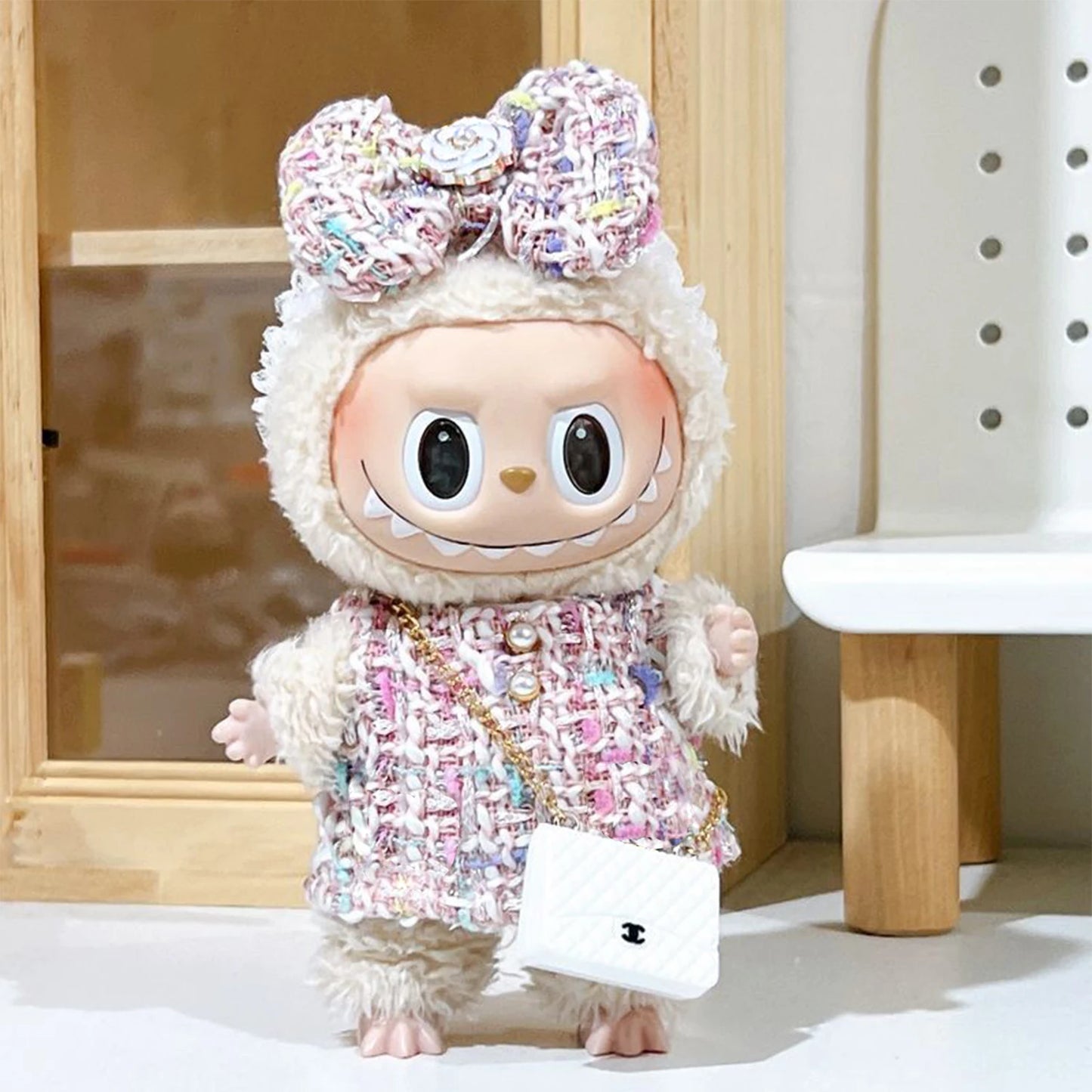 Plush Dress Up Labubu Doll Clothes