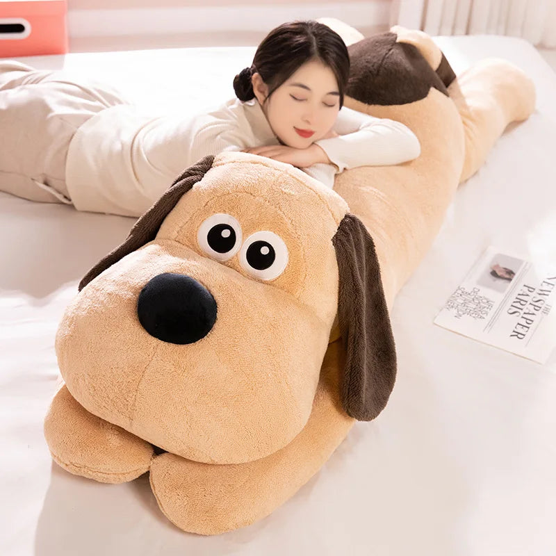 Large Long Dog Pillow Stuffed Toys 80cm-120cm