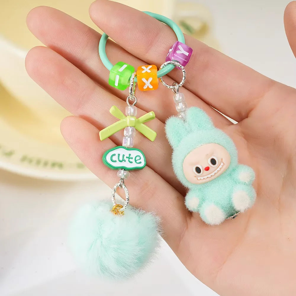 Labubu Keychain Doll Pendant Charms