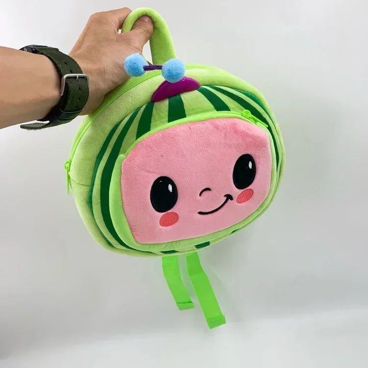 Cocomelon Plush Backpack 23cm Black