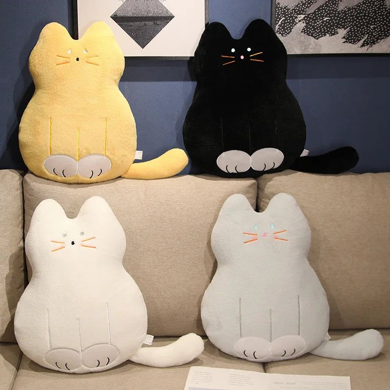 Plush Cat Pillow Stuffed Toy - 48*35CM