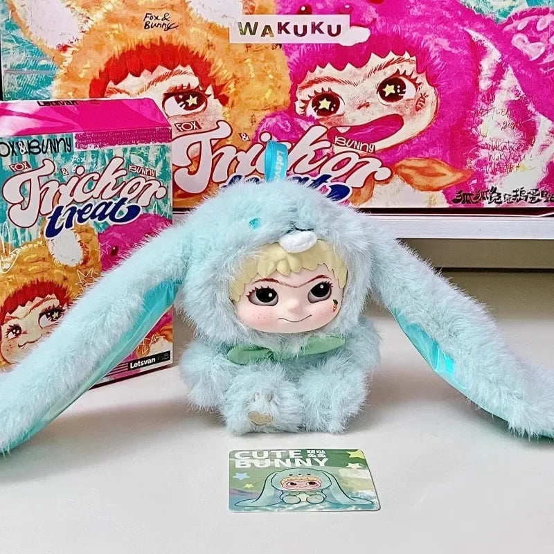 WAKUKU Fox & Bunny Trick or Treat Series Blind Box Cute Bunny