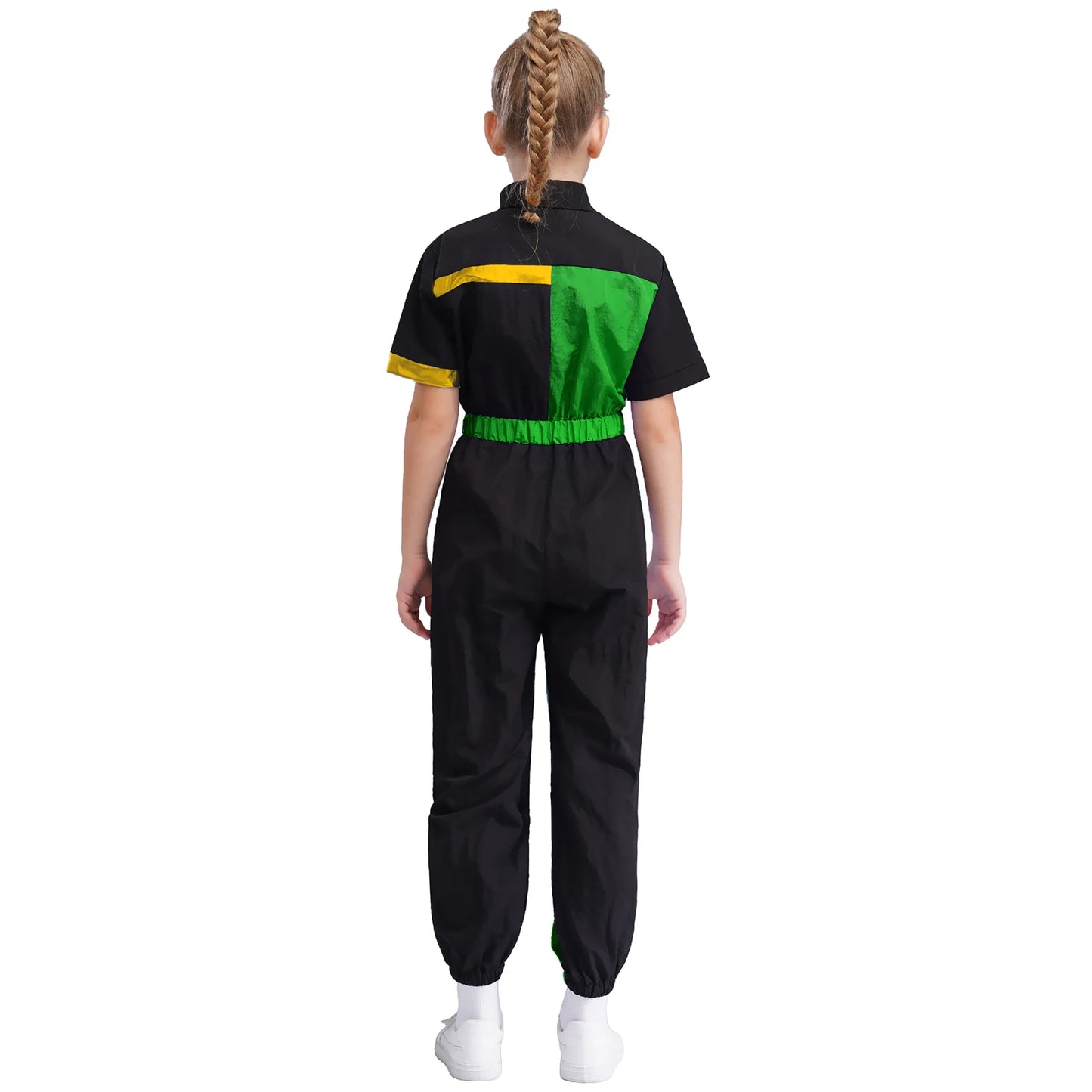 Girls Color Block Jumpsuit (6-16 YRS)