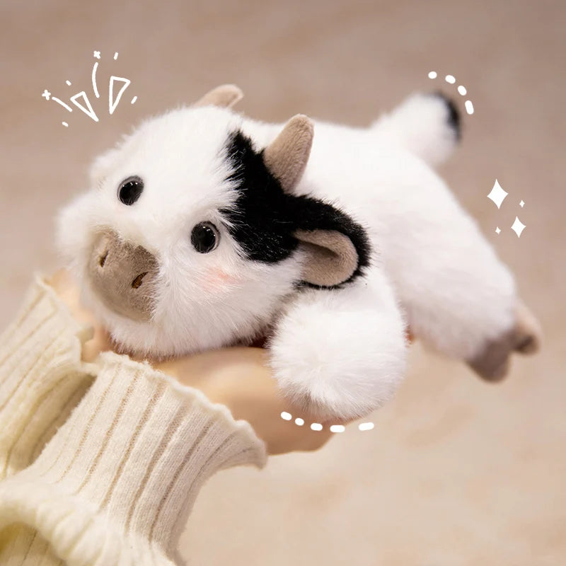 Plush Frog Horse Duck Cow Stuffed Toy - 18cm Cow 18cm