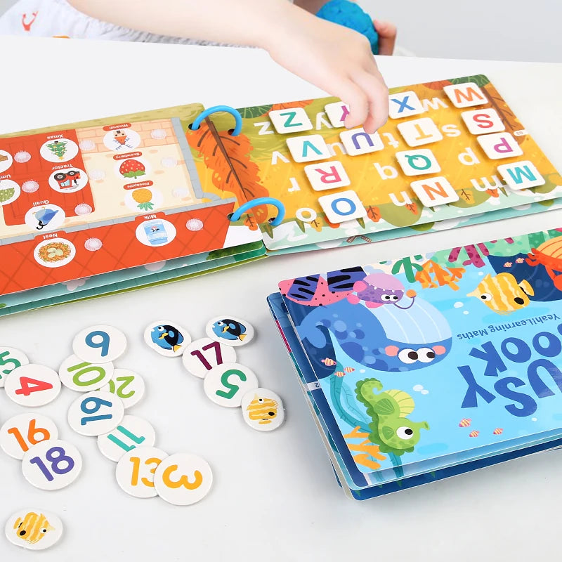 Montessori Busy Book Educational Toy