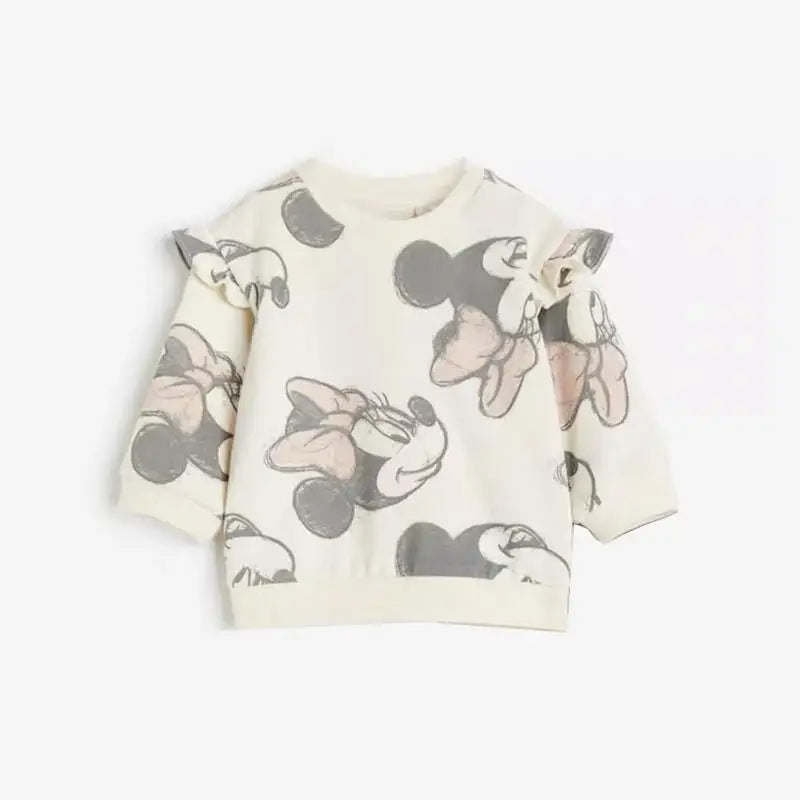 Girls Minnie Print Sweatshirt & Trousers Set (Age 9M-6YRS) ZZ0072-P27