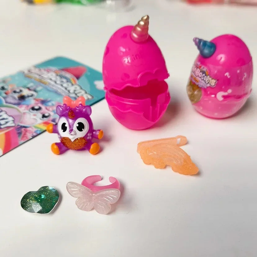 ZURU Rainbocorns Itzy Glitzy Surprise collectible eggs.