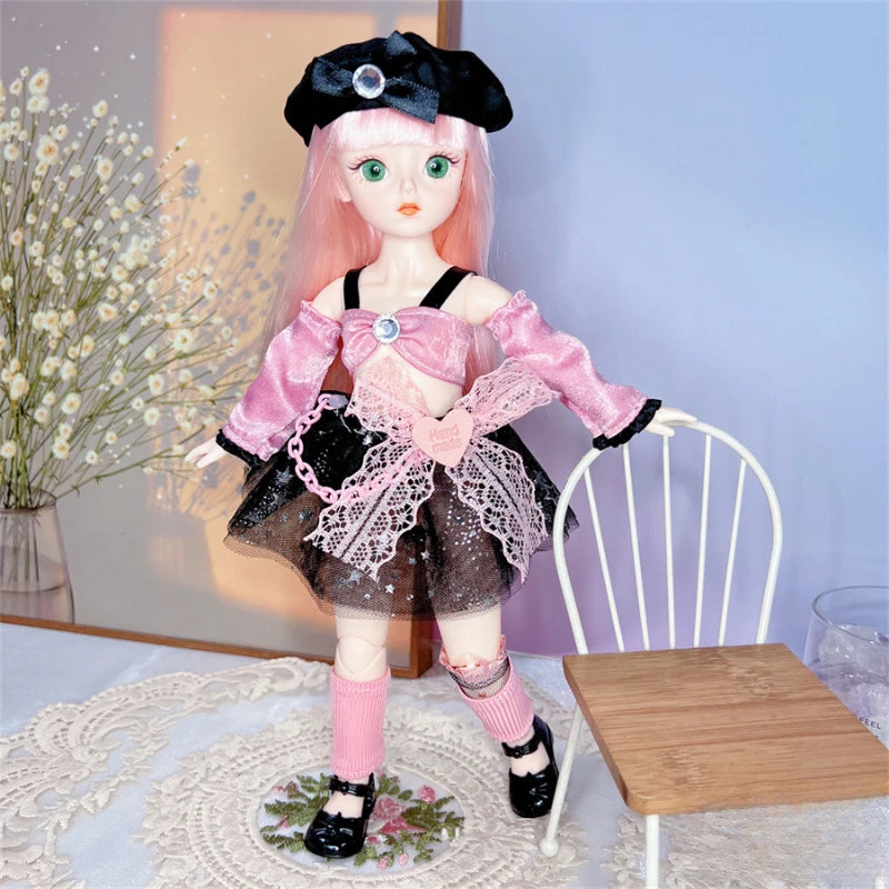 BJD Dolls Multiple Movable Joints 30cm KK-19