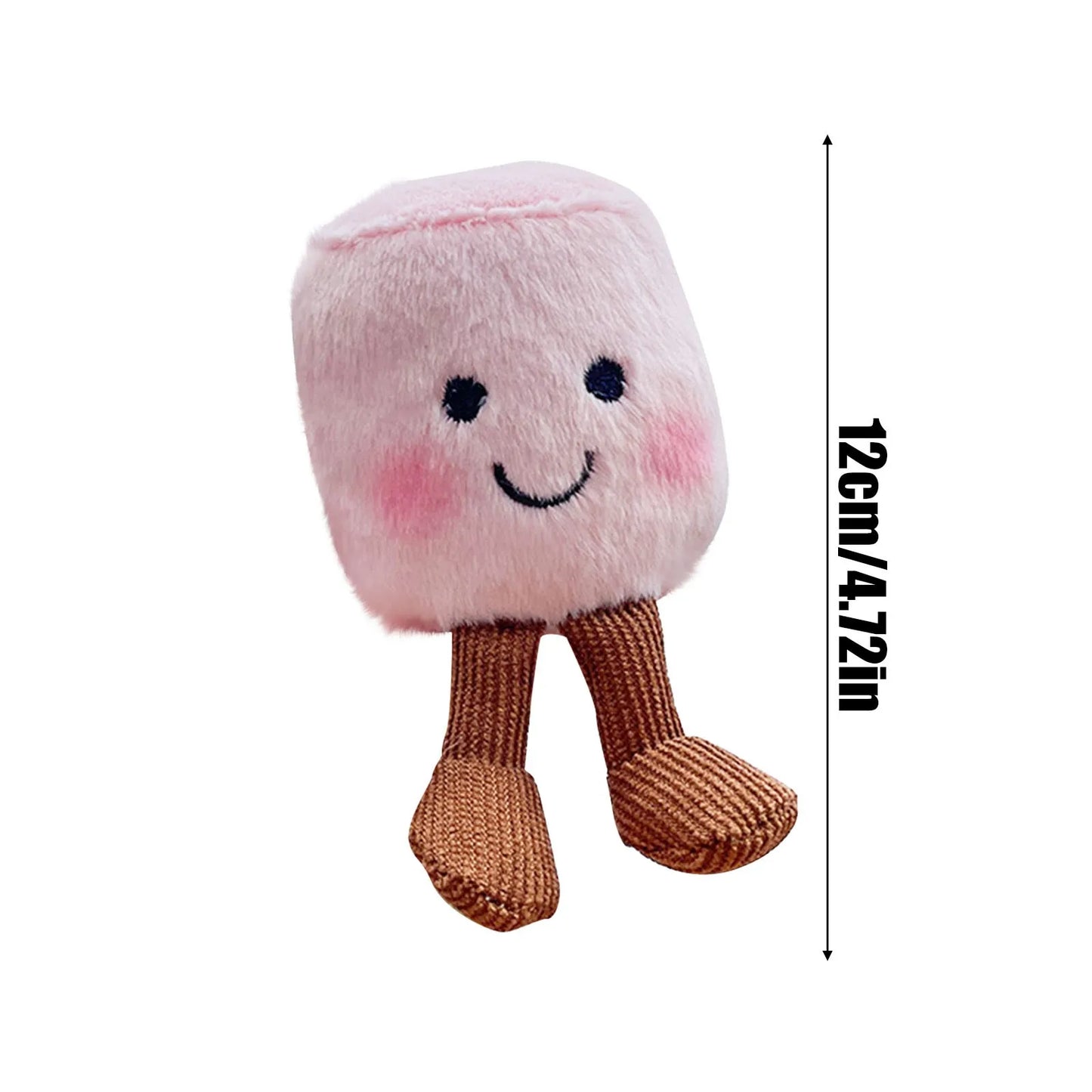 Plush Boiled Eggs Groom Pickles Marshmallows Stuffed Toy