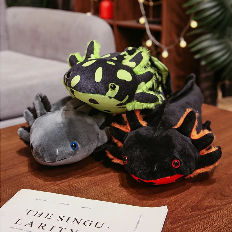 Plush Axolotl Salamander Stuffed Toy - 45/80cm