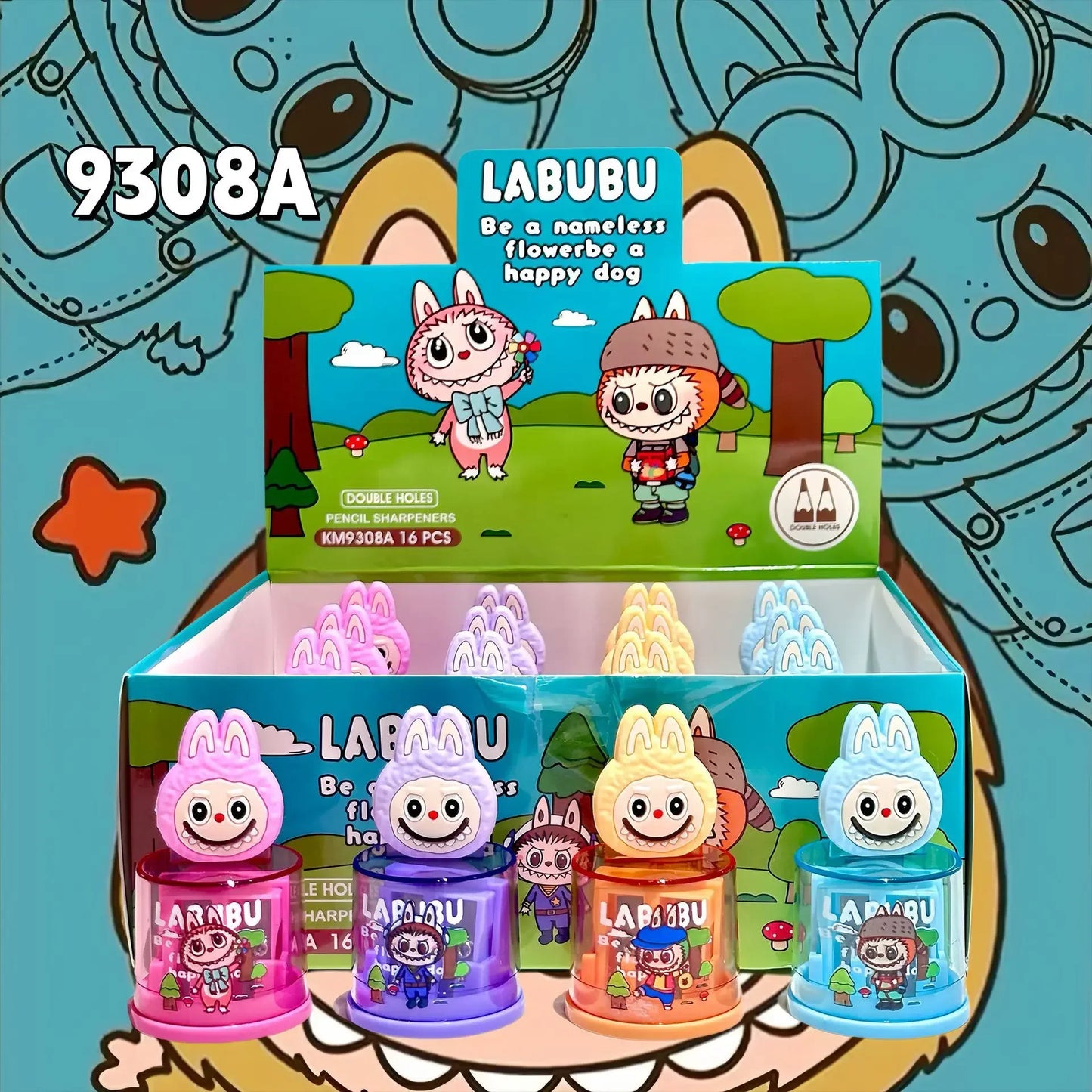 5/10/16 Pack Labubu Pencil Sharpeners