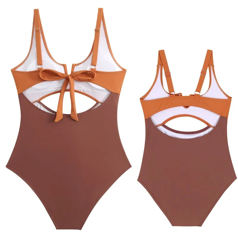 Mother & Daughter Matching Swimsuits (Mommy & Me)
