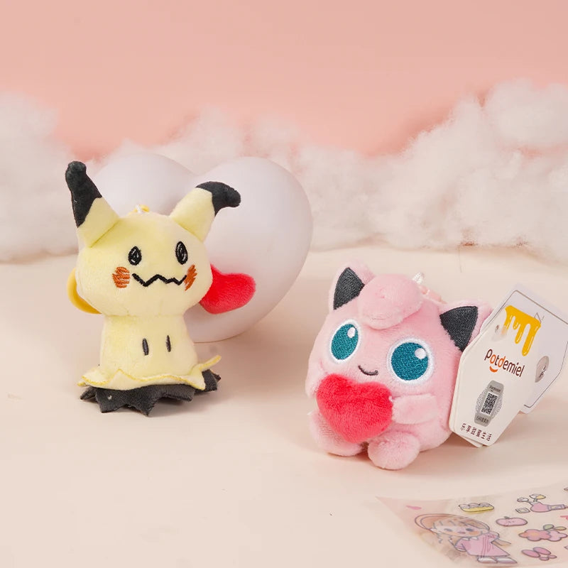 Cute Pokémon Plush Keychains Backpack Charms