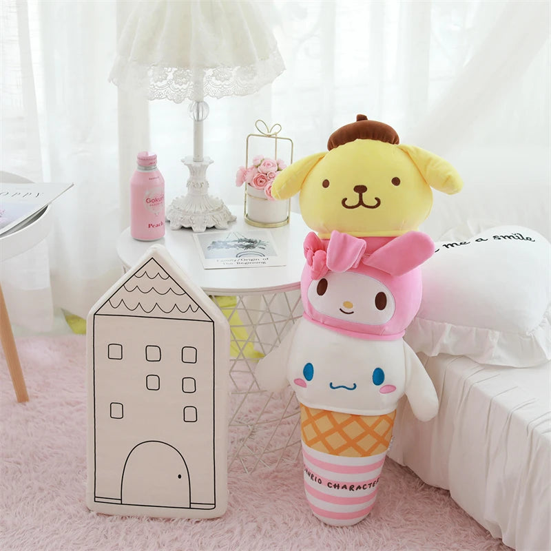 Plush Pillow Miss Kitty Stuffed Toy - 65cm