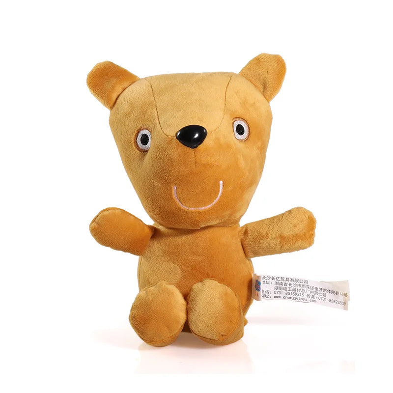 Plush Peppa Pig George Zoe Suzy Rebecca Emily Danny Pedro Bear Stuffed Toy - 19cm PP051
