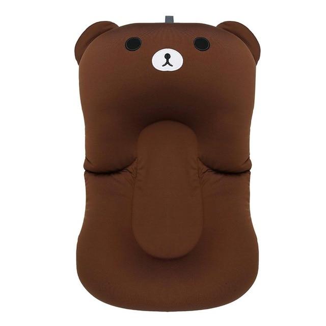 Baby Bath Non-Slip Air Cushion Brown